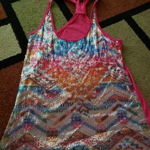 almost famous sequin tank